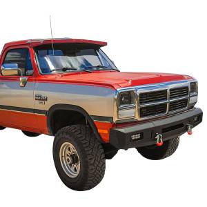 Truck Bumpers - Chassis Unlimited - Chassis Unlimited - Chassis Unlimited CUB900561 Octane Series Front Bumper for Dodge Ram 2500/3500 1989-1993