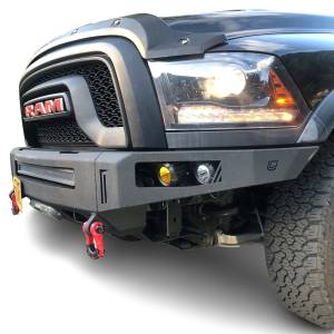 Chassis Unlimited - Chassis Unlimited CUB940662 Octane Series Winch Front Bumper with Sensor Cutouts for Dodge Ram Rebel 2015-2018 - Image 5