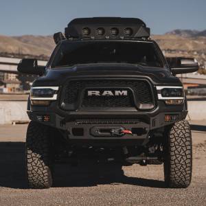 Chassis Unlimited - Chassis Unlimited CUB900442 Octane Series Front Bumper with Sensor Cutouts for Dodge Ram Powerwagon 2019-2023 - Image 2