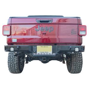Truck Bumpers - Chassis Unlimited - Chassis Unlimited - Chassis Unlimited CUB910581 Octane Series Rear Bumper for Jeep Gladiator 2020-2022