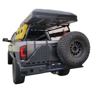 Chassis Unlimited - Dodge Ram 2500/3500 2003-2009 - Chassis Unlimited - Chassis Unlimited CUB960021 Octane Series Dual Swing Out Rear Bumper for Dodge Ram 2500/3500 2003-2009