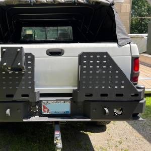 Chassis Unlimited - Chassis Unlimited CUB960051 Octane Series Dual Swing Out Rear Bumper for Dodge Ram 1500/2500/3500 1994-2002 - Image 4