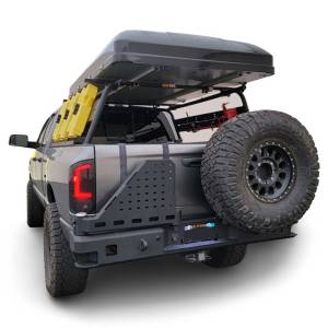 Chassis Unlimited - Chassis Unlimited CUB960051 Octane Series Dual Swing Out Rear Bumper for Dodge Ram 1500/2500/3500 1994-2002 - Image 2
