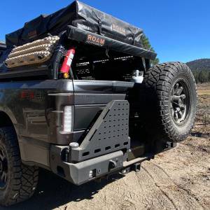 Chassis Unlimited - Chassis Unlimited CUB960141 Octane Series Dual Swing Out Rear Bumper for Ford F-250/F-350 2017-2022 - Image 2