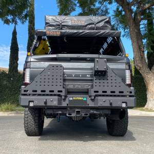Chassis Unlimited - Chassis Unlimited CUB960142 Octane Series Dual Swing Out Rear Bumper with Sensor Cutouts for Ford F-250/F-350 2017-2022 - Image 6
