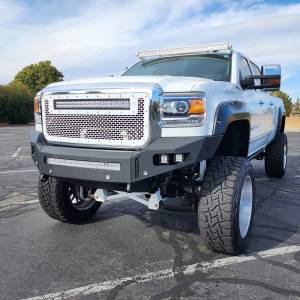 Chassis Unlimited - Chassis Unlimited CUB900302 Octane Series Front Bumper with Sensor Cutouts for GMC Sierra 2500HD/3500 2015-2019 - Image 4