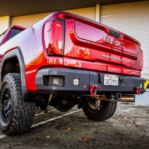 Chassis Unlimited - Chassis Unlimited CUB990572 Attitude Series Rear Bumper with Sensor Cutouts for GMC Sierra 2500HD/3500 2020-2024 - Image 4