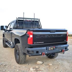 Chassis Unlimited - Chassis Unlimited CUB990552 Attitude Series Rear Bumper with Sensor Cutouts for Chevy Silverado 2500HD/3500 2020-2023 - Image 3