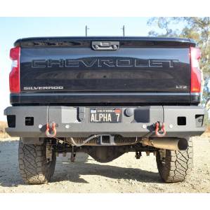 Chassis Unlimited - Chassis Unlimited CUB990552 Attitude Series Rear Bumper with Sensor Cutouts for Chevy Silverado 2500HD/3500 2020-2023 - Image 8