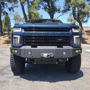Chassis Unlimited - Chassis Unlimited CUB940552 Octane Series Winch Front Bumper with Sensor Cutouts for Chevy Silverado 2500HD/3500 2020-2023 - Image 6