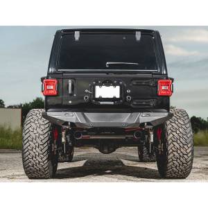Fab Fours - Fab Fours FS23-W5951-B Premium Rear Bumper with Sensor for Ford F250/F350 2023-2024 *Bare Steel No Finish - Image 2