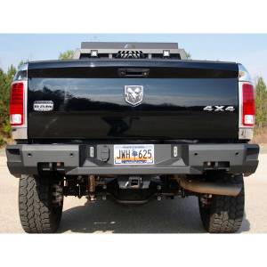Fab Fours - Fab Fours FS23-W5951-B Premium Rear Bumper with Sensor for Ford F250/F350 2023-2024 *Bare Steel No Finish - Image 3
