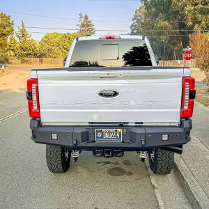 Chassis Unlimited - Chassis Unlimited CUB990752 Attitude Rear Bumper with Sensor Holes for Ford F-250/F-350 Superduty 2023-2024 - Image 2