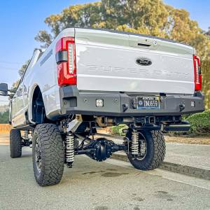 Chassis Unlimited - Chassis Unlimited CUB990752 Attitude Rear Bumper with Sensor Holes for Ford F-250/F-350 Superduty 2023-2024 - Image 6