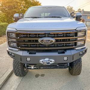 Chassis Unlimited - Chassis Unlimited CUB940751 Octane Front Winch Bumper for Ford F-250/F-350 Superduty 2023-2024 - Image 4