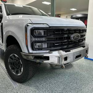 Chassis Unlimited - Chassis Unlimited CUB940751RAW Octane Front Winch Bumper for Ford F-250/F-350 Superduty 2023-2024 - Bare Steel - Image 4