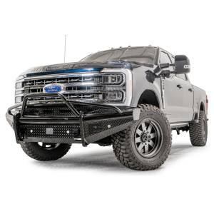 Fab Fours - Fab Fours FS23-S5962-1 Black Steel Pre-Runner Guard Front Bumper for Ford F-250/F-350/F-450/F-550 2023 - Image 3