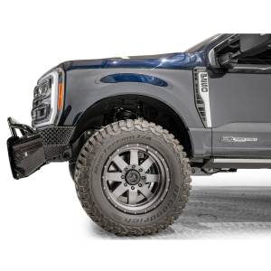 Fab Fours - Fab Fours FS23-S5962-1 Black Steel Pre-Runner Guard Front Bumper for Ford F-250/F-350/F-450/F-550 2023 - Image 4