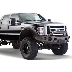 TrailReady - TrailReady 12420P Pre-Runner Guard Winch Front Bumper with Adaptive Cruise for Ford F-450/F-550 Superduty 2023-2024 - Image 1
