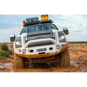 TrailReady - TrailReady 12420P Pre-Runner Guard Winch Front Bumper with Adaptive Cruise for Ford F-450/F-550 Superduty 2023-2024 - Image 3