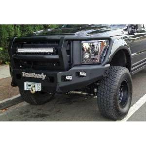 TrailReady - TrailReady 12420G Full Guard Winch Front Bumper with Adaptive Cruise for Ford F-450/F-550 Superduty 2023-2024 - Image 2