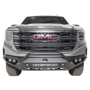 Fab Fours GS23-D5852-1 Vengeance Series Front Bumper with Pre-Runner Guard and Sensor Holes for GMC Sierra 1500 2022-2023