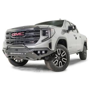 Fab Fours - Fab Fours GS23-D5852-B Vengeance Series Front Bumper with Pre-Runner Guard Bare and Sensor Holes for GMC Sierra 1500 2022-2023 - Image 2