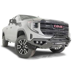 Fab Fours - Fab Fours GS23-D5852-B Vengeance Series Front Bumper with Pre-Runner Guard Bare and Sensor Holes for GMC Sierra 1500 2022-2023 - Image 3