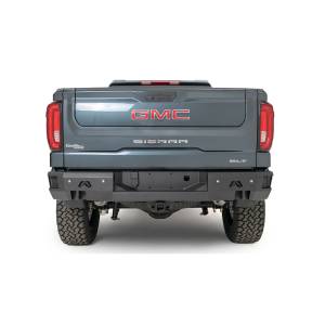 Fab Fours GS23-W5851-1 Premium Rear Bumper with Blind Spot Monitor Mount for GMC Sierra 1500 2023-2024