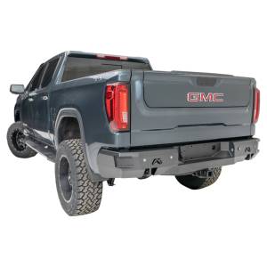 Fab Fours - Fab Fours GS23-W5851-1 Premium Rear Bumper with Blind Spot Monitor Mount for GMC Sierra 1500 2023-2024 - Image 2