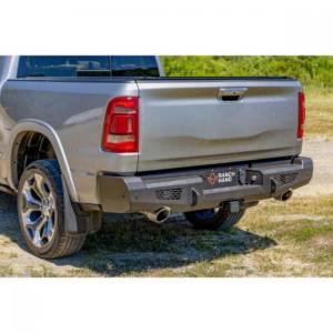 Ranch Hand - Ranch Hand MBD19HBMSL Midnight Rear Bumper with Side Exhaust for Dodge Ram 1500 2019-2024 - Image 6