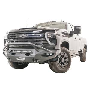 Fab Fours - Fab Fours CH24-X6152-1 Matrix Front Bumper with Pre-Runner Guard for Chevy Silverado 2500HD/3500 2024 - Image 3