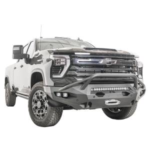 Fab Fours - Fab Fours CH24-X6152-1 Matrix Front Bumper with Pre-Runner Guard for Chevy Silverado 2500HD/3500 2024 - Image 2