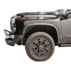 Fab Fours - Fab Fours CH24-X6152-B Matrix Front Bumper with Pre-Runner Guard for Chevy Silverado 2500HD/3500 2024 - Image 4