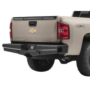 Truck Bumpers - Steelcraft - Steelcraft 65-20400 Elevation Rear Bumper for Chevy Silverado and GMC Sierra 1500 2007-2013