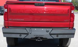 Truck Bumpers - Steelcraft - Steelcraft - Steelcraft 65-20490 Elevation Rear Bumper for Chevy Silverado and GMC Sierra 1500/2500HD/3500 2019-2024