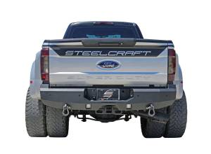 Steelcraft - Steelcraft 76-21380 Fortis HD Rear Bumper for Ford F-250/F-350/F-450/F-550 2017-2024 - Image 1