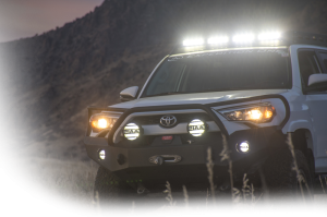 Expedition One - Expedition One 4R14+FB-BB-PC Trail Series Front Bumper with Wraparound Bull Bar Hoop for Toyota 4Runner 2014-2024 - Textured Black Powder Coat - Image 3