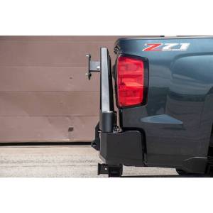 Expedition One - Expedition One CHV2500/3500-15-19-RB-DSTC-PC Rear Bumper with Dual Swing Out Tire Carrier for Chevy Silverado 2500HD/3500 2015-2019 - Textured Black Powder Coat - Image 3