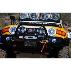 Expedition One - Expedition One FJC-FB-H-BARE Trail Series Front Bumper with Single Hoop for Toyota FJ Cruiser 2007-2014 - Bare Steel - Image 3