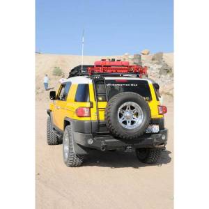 Expedition One - Expedition One FJC-RB-BARE Trail Series Rear Bumper for Toyota FJ Cruiser 2007-2014 - Bare Steel - Image 2