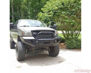 Expedition One - Expedition One FORDF150-FB-04-08-PC Front Bumper for Ford F-150 2004-2008 - Textured Black Powder Coat - Image 4