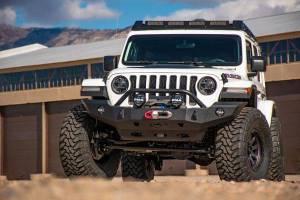 Expedition One - Expedition One JEEP-JKJLG-TS2-FB-BARE Trail Series 2 Front Bumper for Jeep 2007-2023 - Image 4