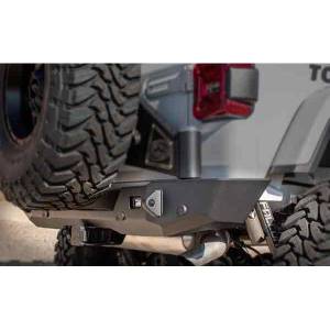 Expedition One - Expedition One JL18-CS2-RB-BARE Core Series 2 Rear Bumper for Jeep Wrangler JL 2018-2024 - Bare Steel - Image 2