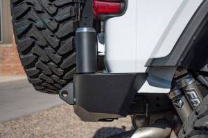 Expedition One - Expedition One JL18-CS2-RB-STC-BARE Core Series 2 Rear Bumper with Smooth Motion Tire Carrier System for Jeep Wrangler JL 2018-2024 - Bare Steel - Image 3