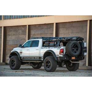 Expedition One - Expedition One RAM25/35-10-18-RB-DSTC-PC RangeMax Rear Bumper with Dual Swing Out Tire Carrier System for Dodge Ram 2500/3500 2010-2018 - Textured Black Powder Coat - Image 2