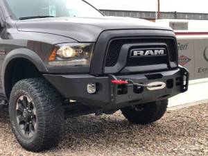 Expedition One - Expedition One RAM25/35-ULTRFB-BGPW-EF-PC RangeMax Ultra Front Bumper for Dodge Ram 2500/3500 2010-2018 - Textured Black Powder Coat - Image 3