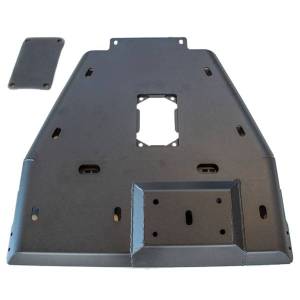 Expedition One TACO16+-REAR-SKID-BARE Rear Ultra HD Skid Plate for Toyota Tacoma 2016-2023 - Bare Steel