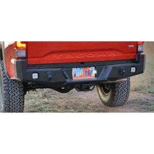 Expedition One - Expedition One TACO16+RB-BARE RangeMax Rear Bumper for Toyota Tacoma 2016-2023 - Bare Steel - Image 3