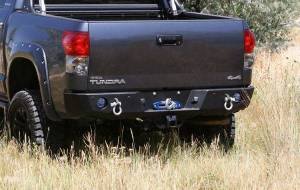Expedition One TT07-13-RB-BARE RangeMax Rear Bumper for Toyota Tundra 2007-2013 - Bare Steel